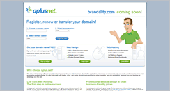 Desktop Screenshot of brandality.com