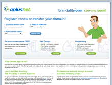 Tablet Screenshot of brandality.com